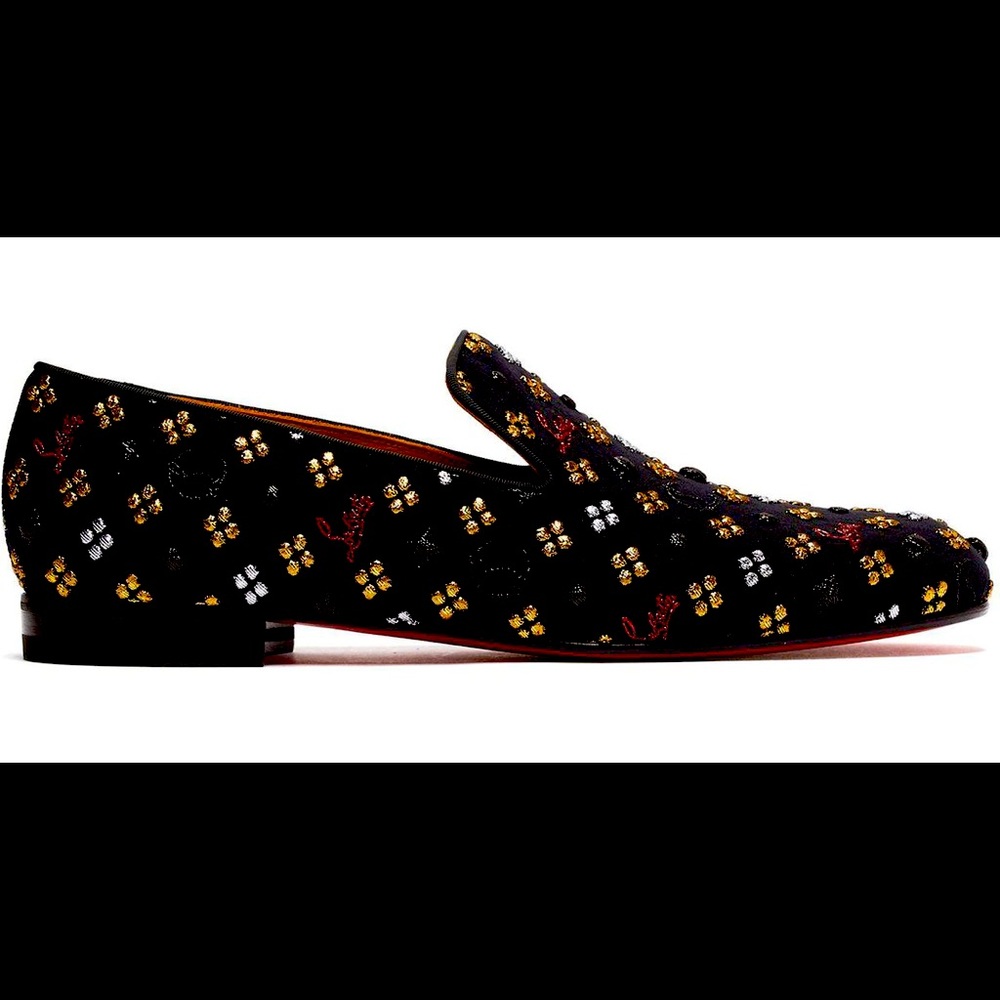 Brand New Louboutin Men's 41.5 Rollerboy loafers